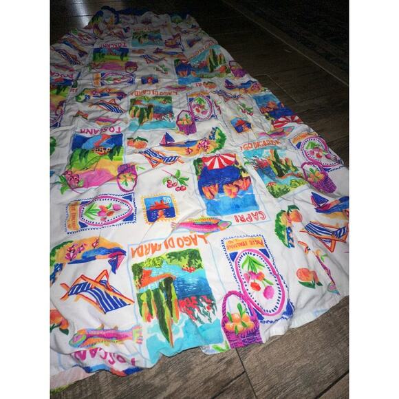 Label Of Love Women's Italian Theme Australia Resort Coastal Maxi Dress Size S - Picture 6 of 12